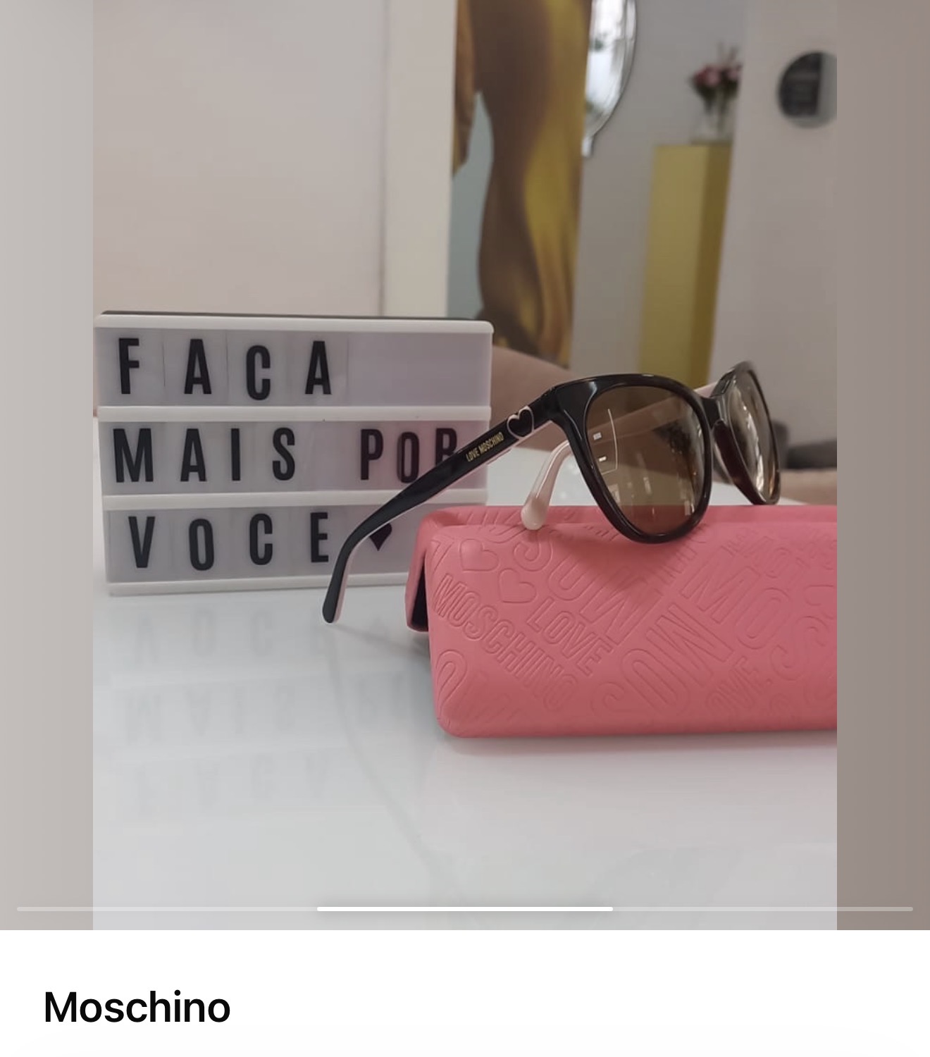 Armação Moschino